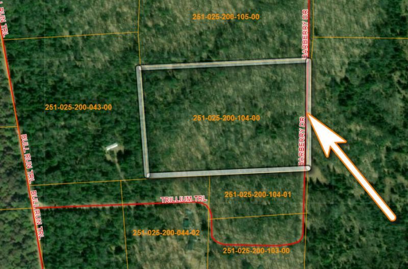 V/l S10ac Barberry Drive, Wolverine, MI 49799 Main Photo