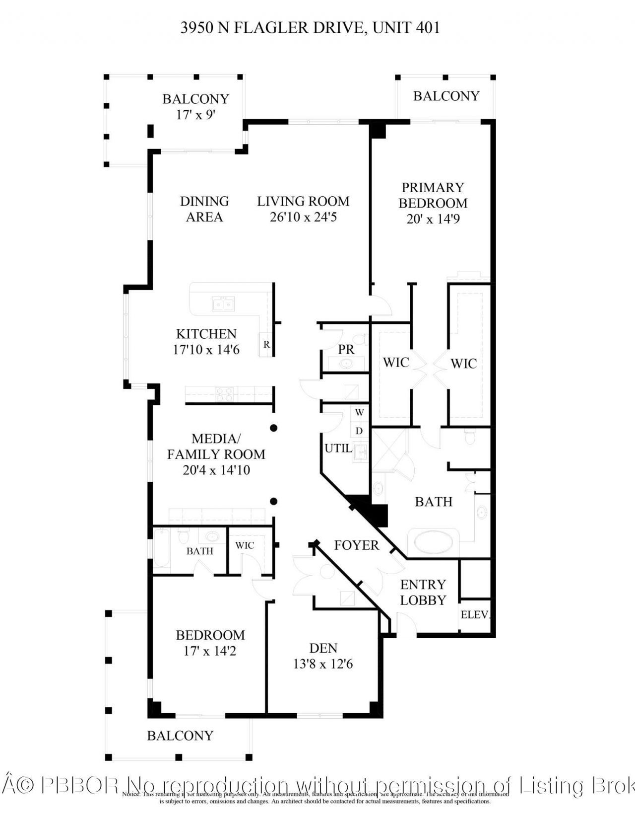 3950 N Flagler Drive, Unit APT 401, West Palm Beach, FL 33407 Photo