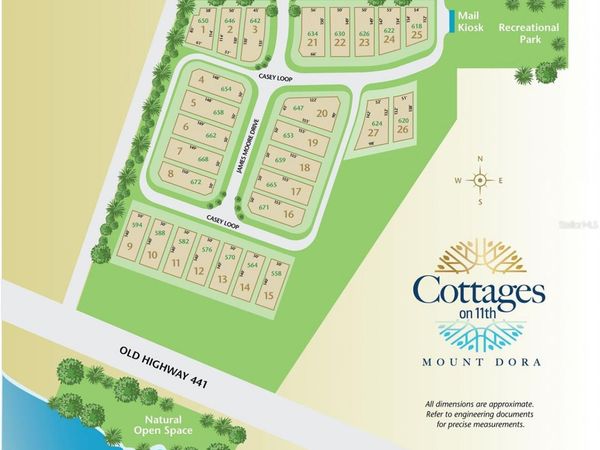 654 JAMES MOORE DRIVE, MOUNT DORA, FL 32757