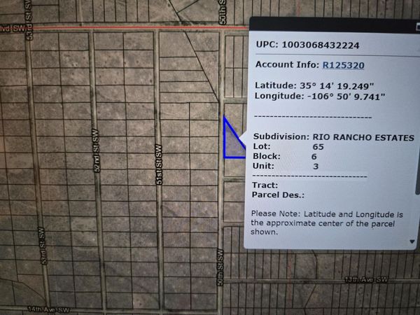 0 50th St SW Blk 6 Lot 65 Unit 3, Rio Rancho, NM 87124