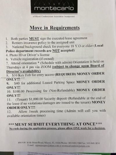 492 NW 165th St Road, Unit C-614, Miami, FL 33169 Photo