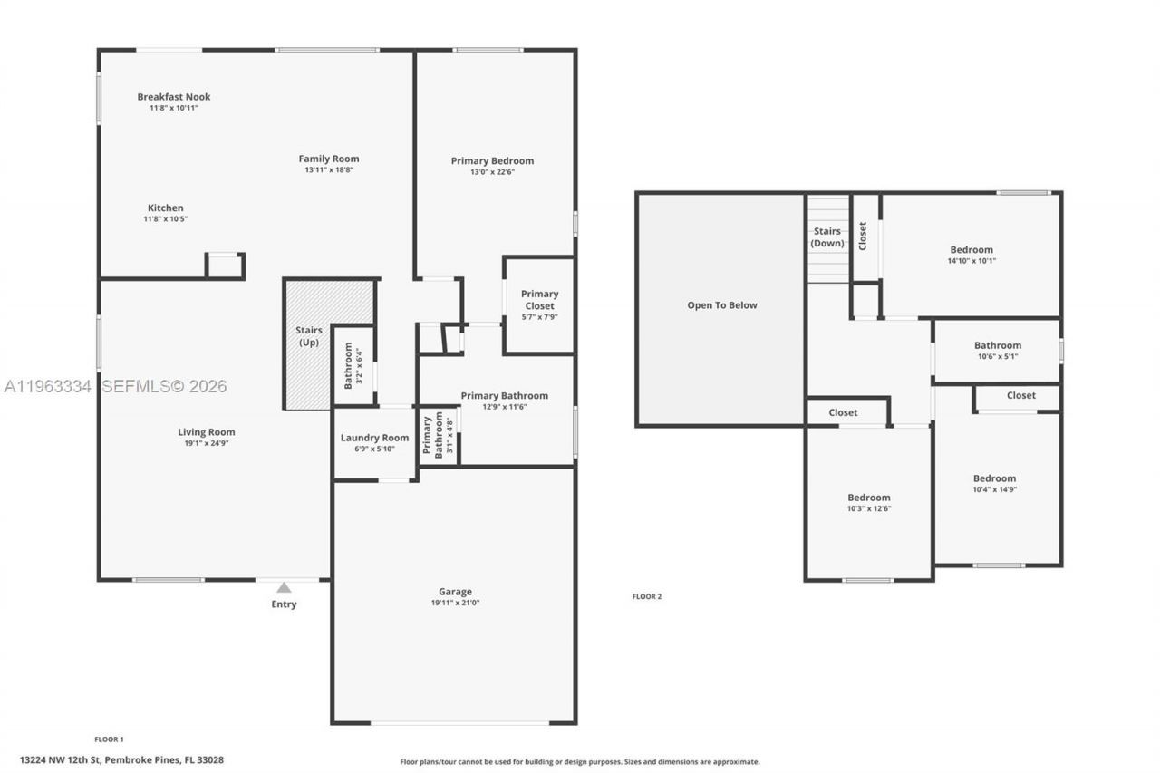 13224 NW 12th St , Pembroke Pines, FL 33028 Photo