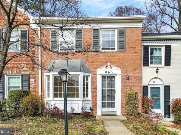 863 AZALEA DRIVE, Unit 26, ROCKVILLE, MD 20850
