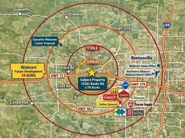 13361 N Banks Lane, Bentonville, AR 72712