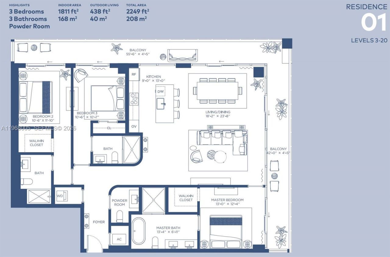 2678 Tigertail Ave, Unit 1501, Miami, FL 33133 Photo