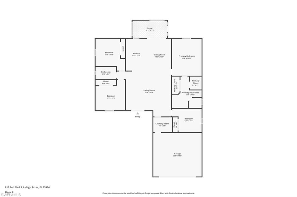 816 Bell Blvd S, Lehigh Acres, FL 33974 Photo