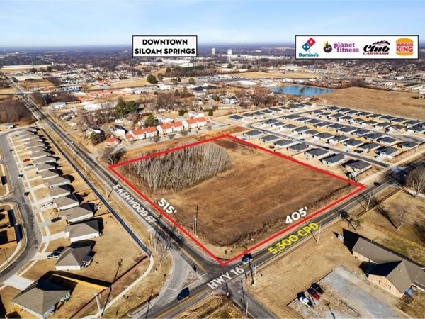 5.09 AC Hwy 16 & E Kenwood Street , Siloam Springs, AR 72761