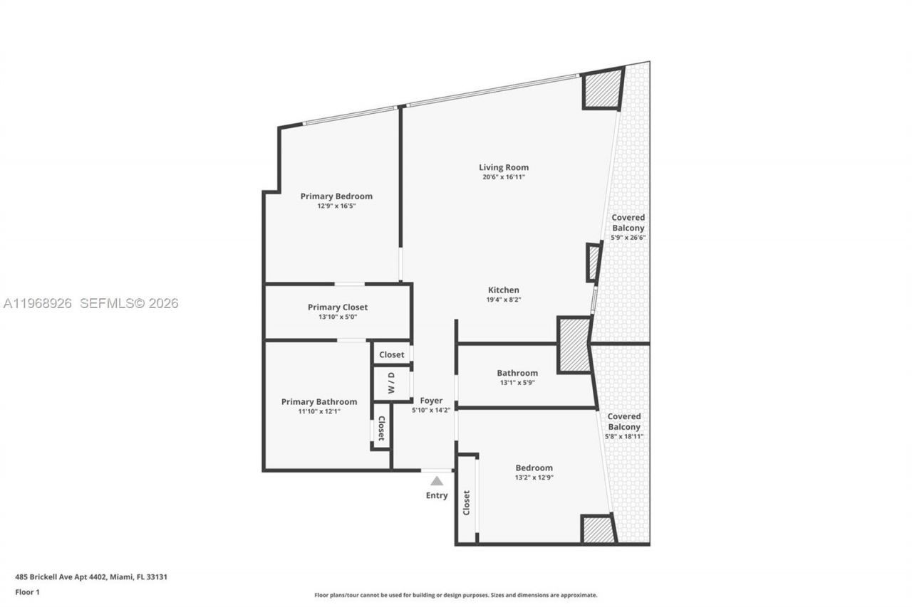 485 Brickell Ave, Unit 4402, Miami, FL 33131 Photo