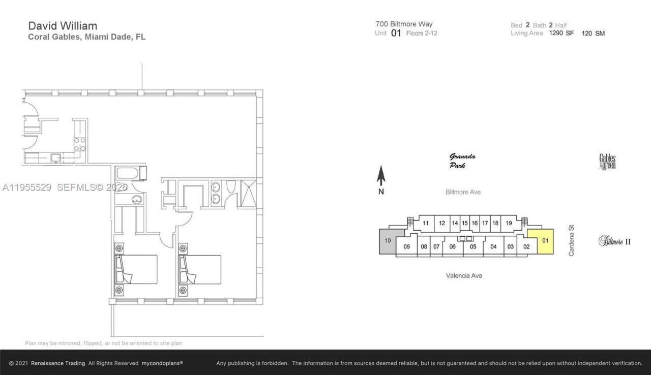 700 Biltmore Way, Unit 501, Coral Gables, FL 33134 Photo