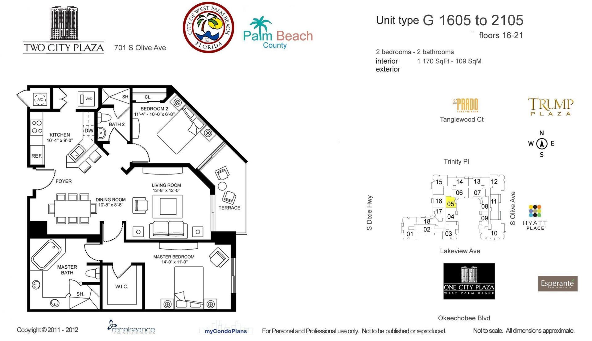 701 S Olive Avenue, Unit 1705, West Palm Beach, FL 33401 Photo