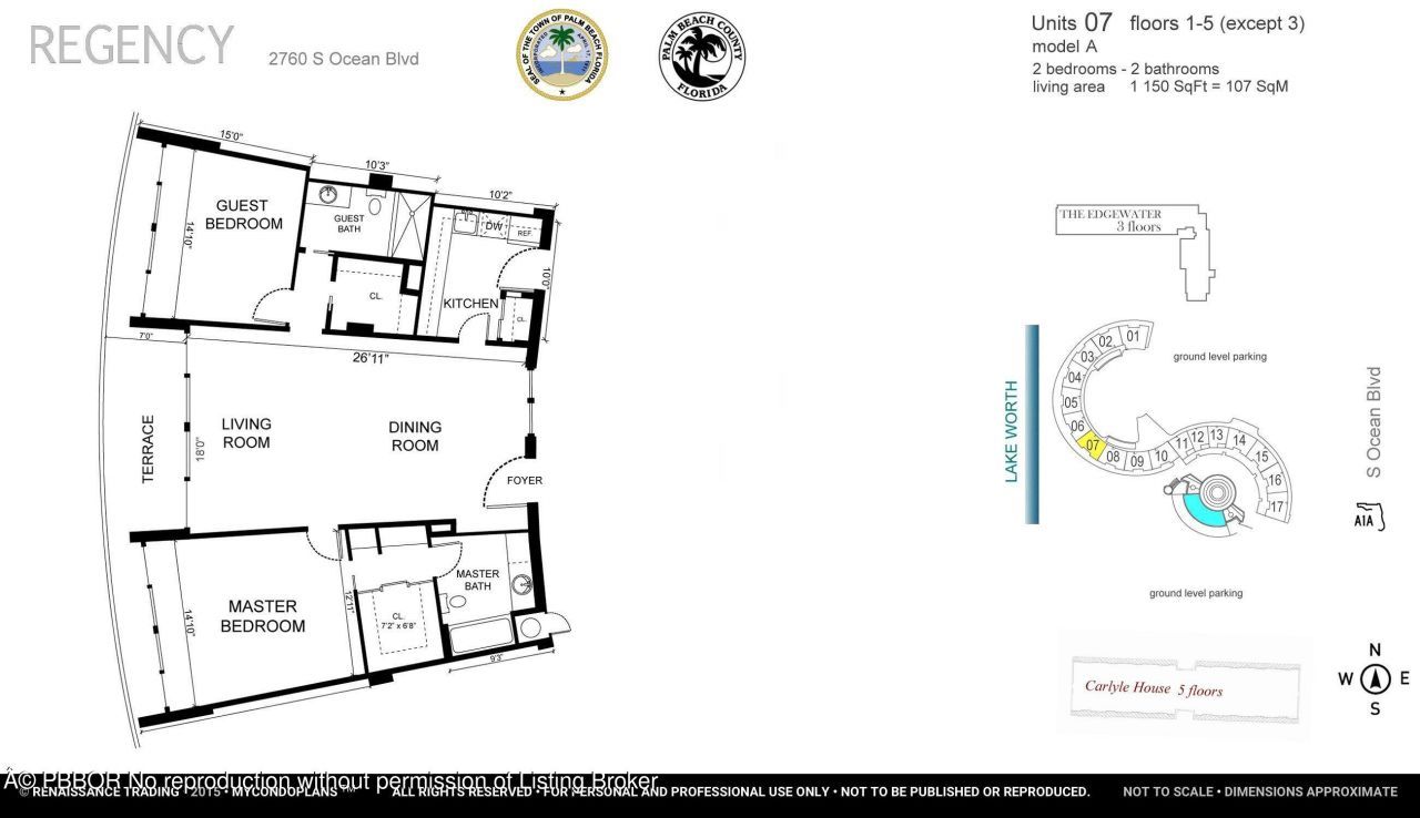 2760 S Ocean Boulevard S, Unit 107, Palm Beach, FL 33480 Photo
