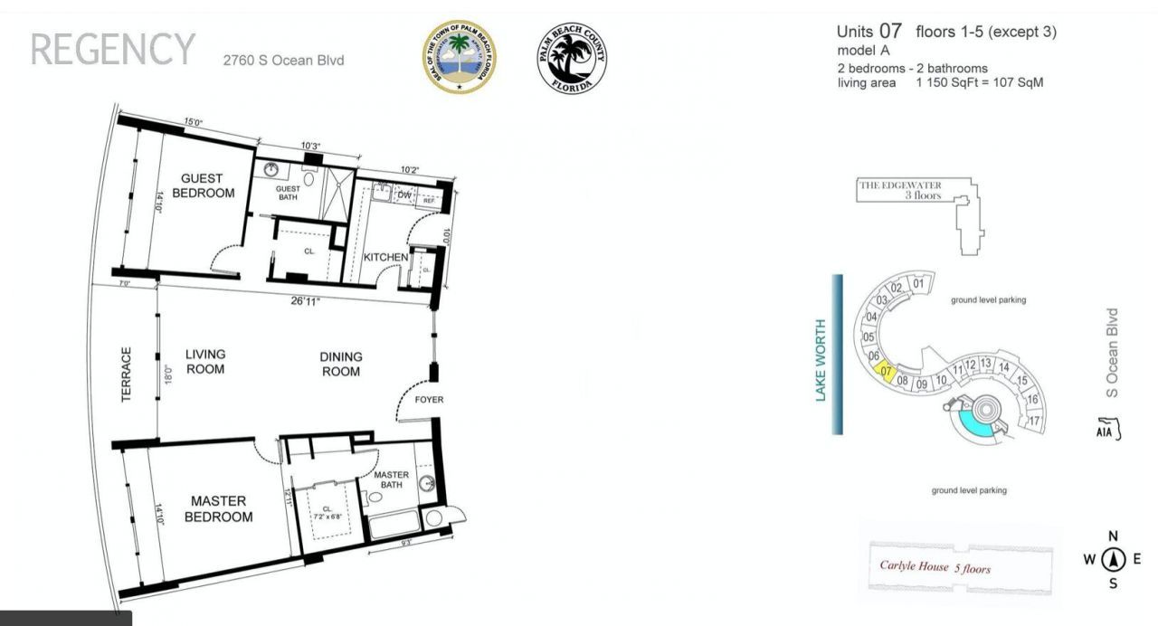 2760 S Ocean Boulevard W, Unit 107, Palm Beach, FL 33480 Photo