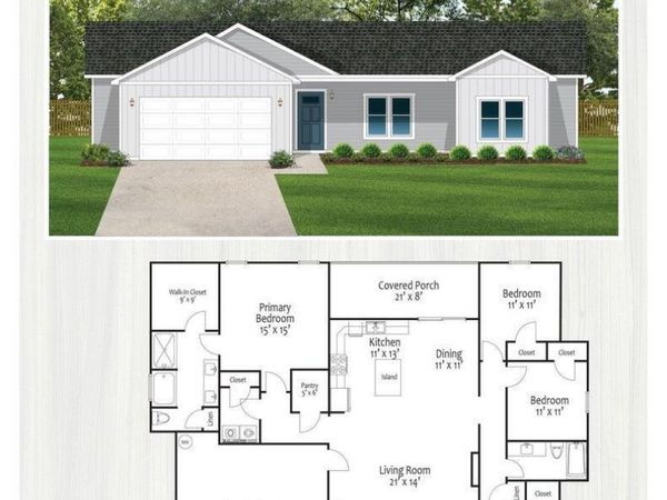 2624 Fountaintown Road, Chinquapin, NC 28521