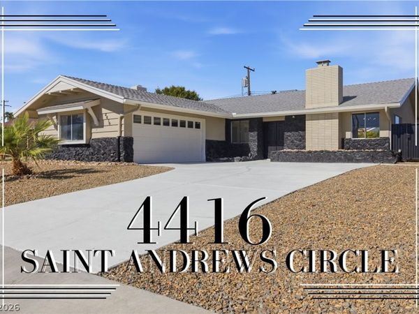 4416 Saint Andrews Circle, Las Vegas, NV 89107