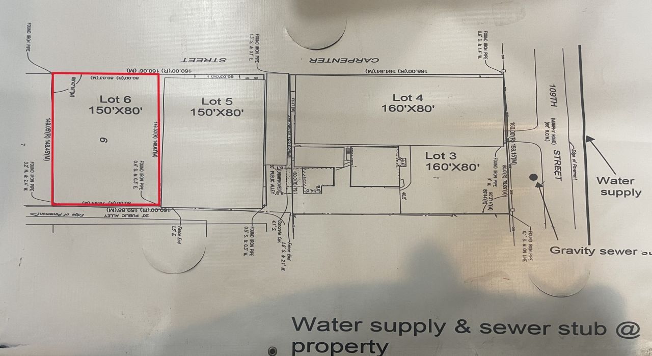 Lot 6 19w720 109th Street, Lemont, IL 60439 Main Photo