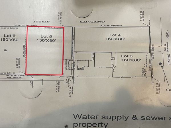 Lot 5 19W720 109th Street, Lemont, IL 60439