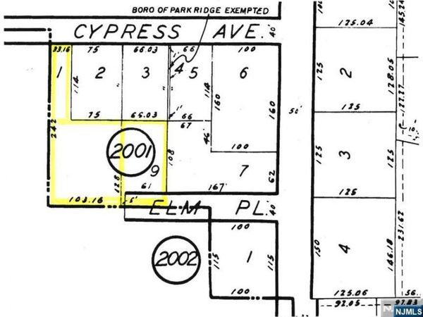 Elm Place, PARK RIDGE, NJ 07677