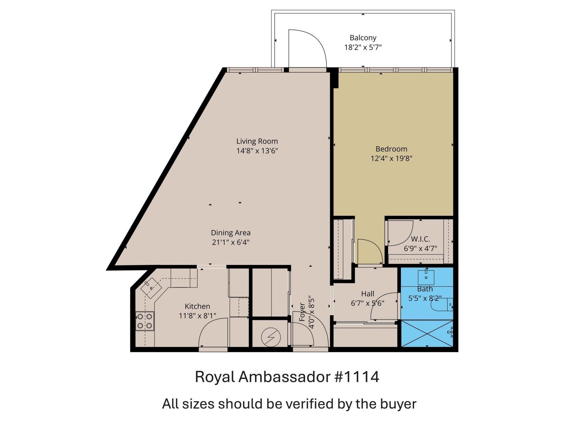 3700 Galt Ocean Drive, Unit 1114, Fort Lauderdale, FL 33308 Photo