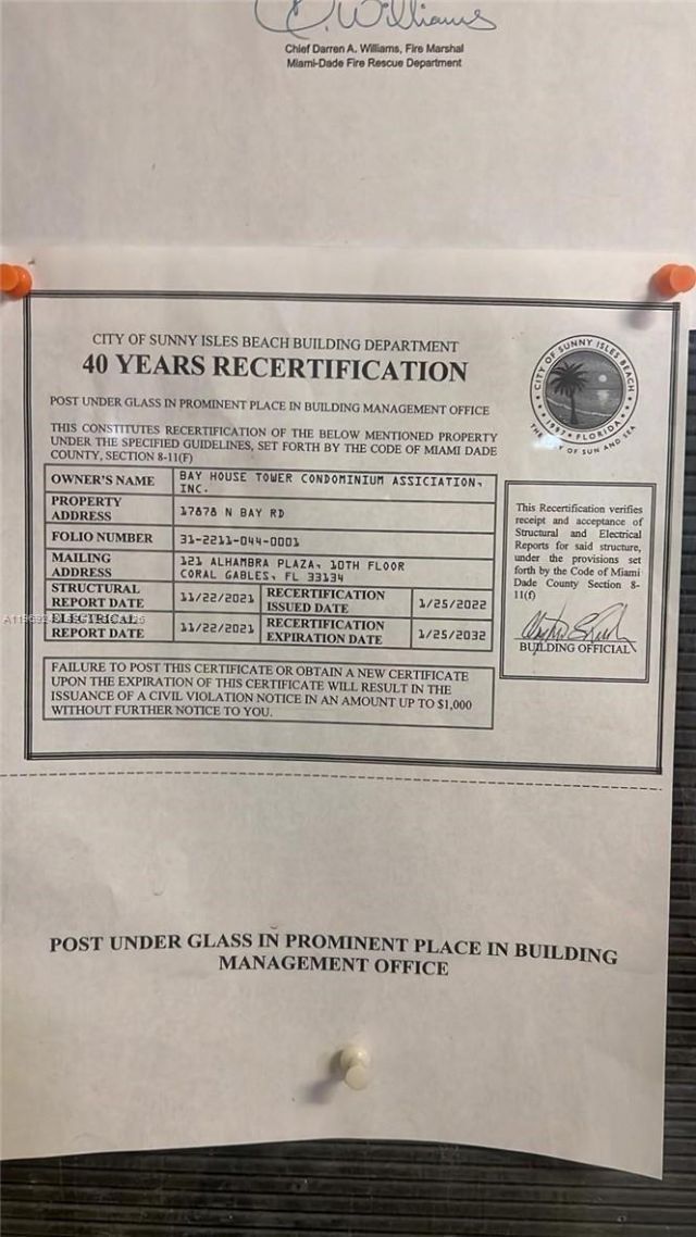 17878 N Bay Rd, Unit 507, Sunny Isles Beach, FL 33160 Photo