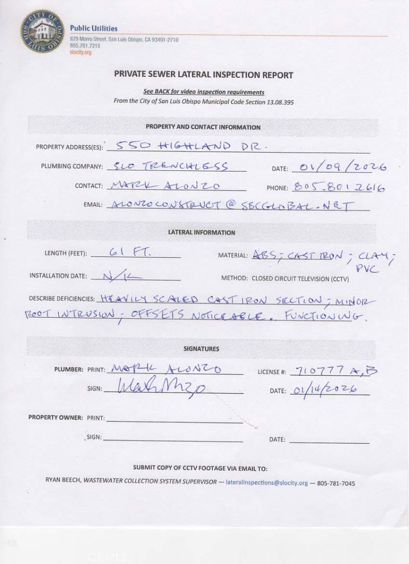 550 Highland, San Luis Obispo, CA 93405 Main Photo