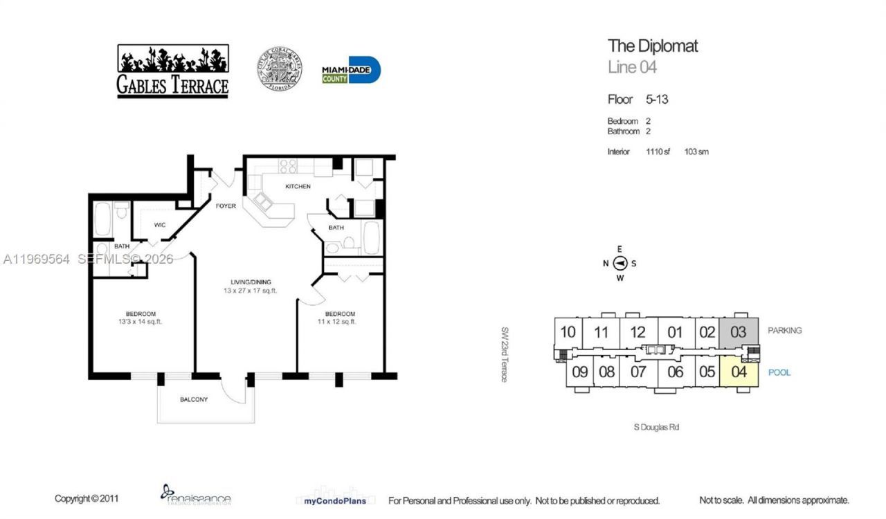 2351 Douglas Rd, Unit 1104, Miami, FL 33145 Photo