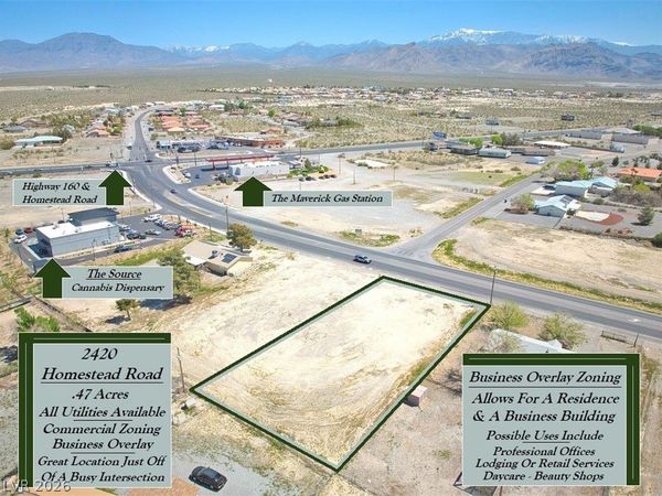 2420 Homestead Road , Pahrump, NV 89048