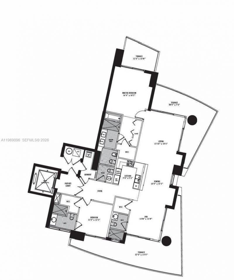 900 Biscayne Blvd , Unit 2401, Miami, FL 33132 Photo