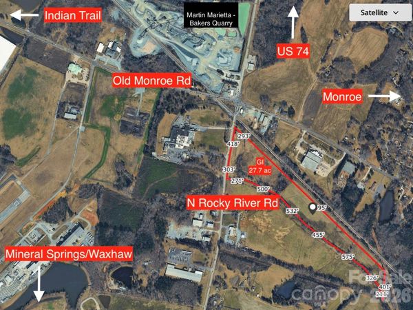0 Rocky River Road N, Monroe, NC 28110