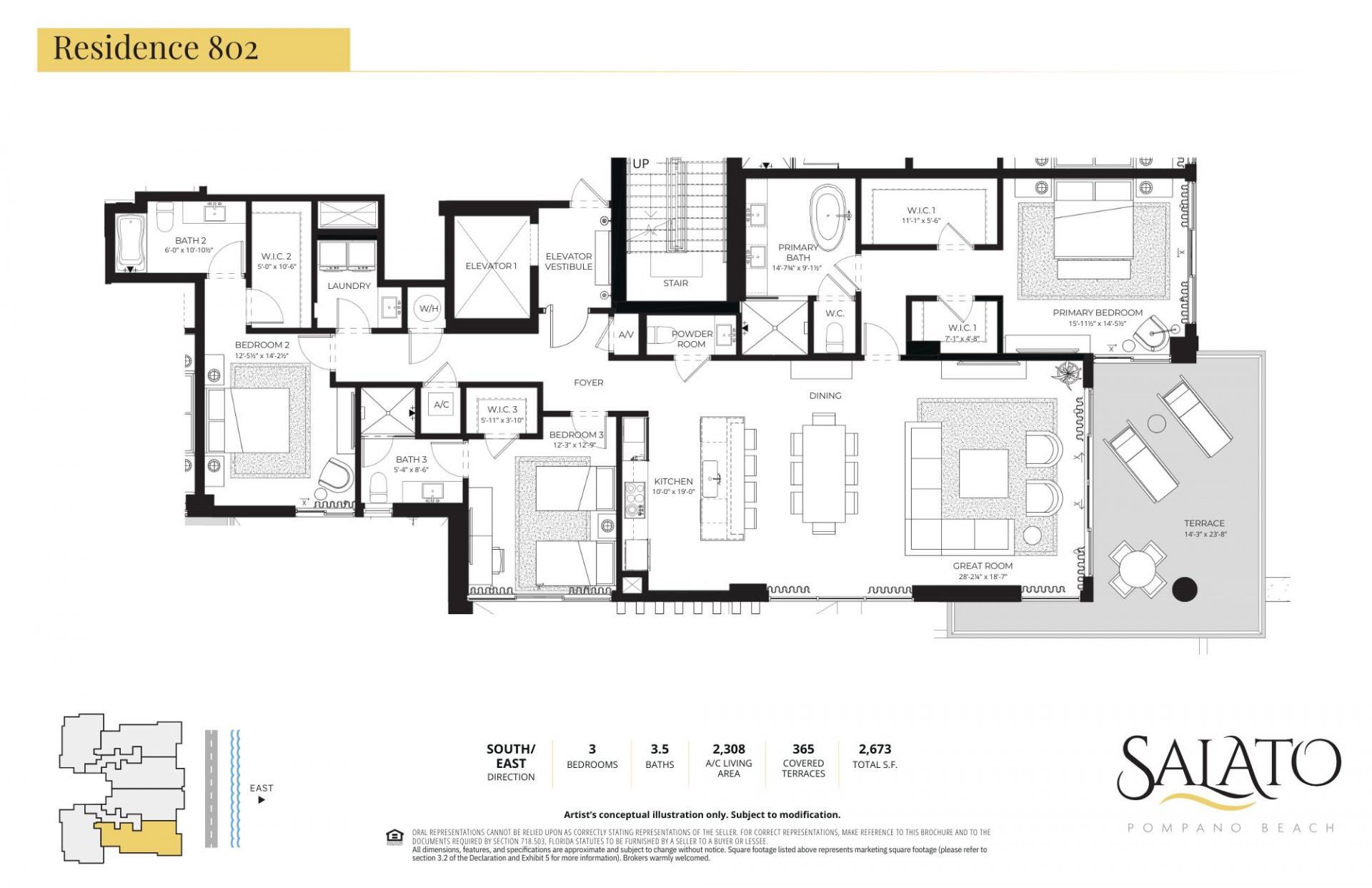 305 Briny Avenue, Unit 802, Pompano Beach, FL 33062 Photo