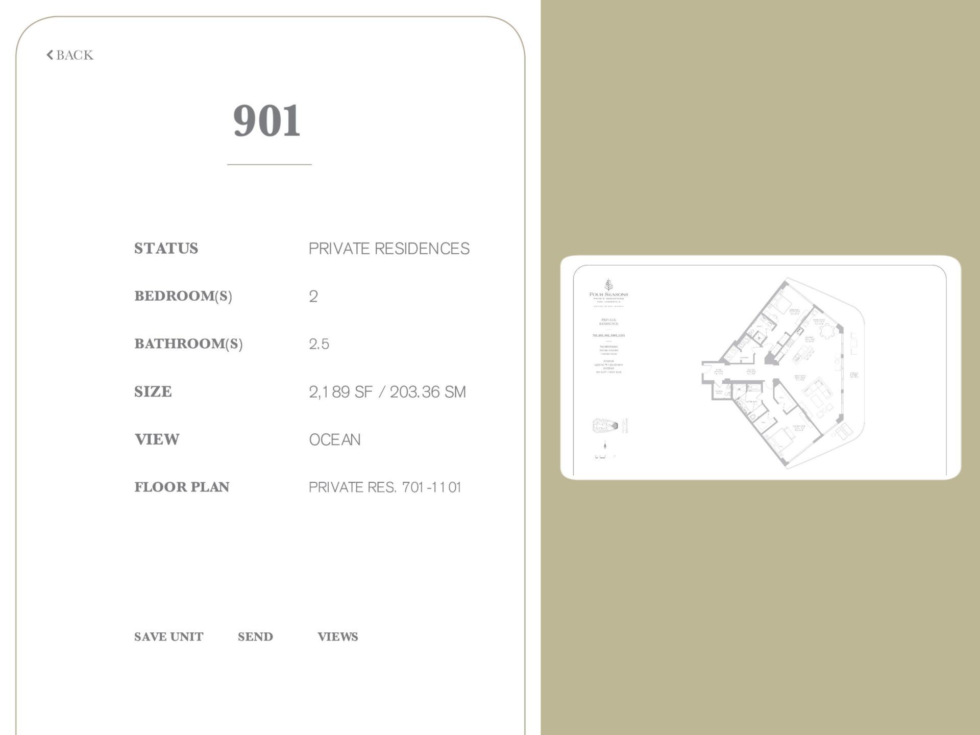 525 N Fort Lauderdale Beach Boulevard, Unit 901, Fort Lauderdale, FL 33304 Photo