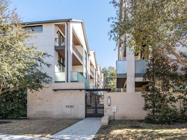 4300 Lomo Alto Drive, Unit 3, Highland Park, TX 75219