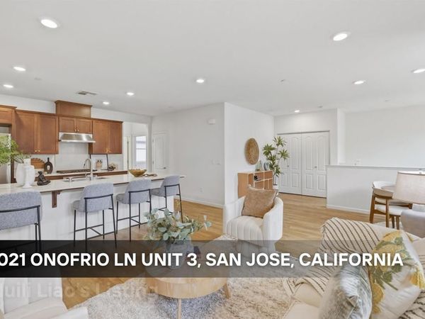 1021 Onofrio Ln, Unit 3, San Jose, CA 95131