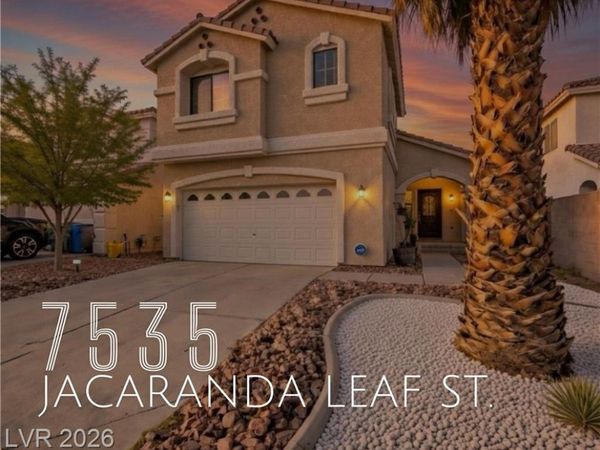 7535 Jacaranda Leaf Street, Las Vegas, NV 89139