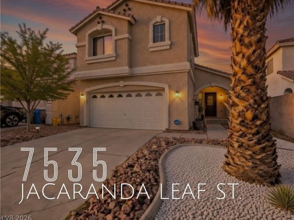 7535 Jacaranda Leaf Street , Las Vegas, NV 89139