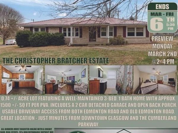 555 Old Edmonton Loop 1 Road , Glasgow, KY 42141