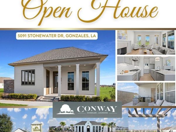 5091 Stonewater Dr, Gonzales, LA 70737