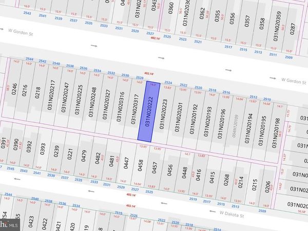 2526 W GORDON STREET, PHILADELPHIA, PA 19132