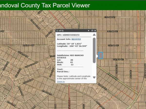 24th Avenue NE, Rio Rancho, NM 87144