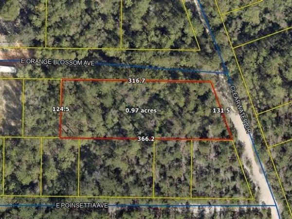 9-12 Clearwater Drive (4 lots), DeFuniak Springs, FL 32433
