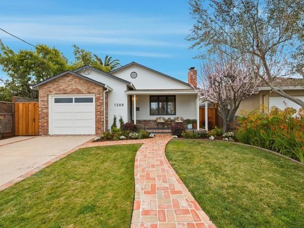 1388 Woodland Avenue, San Carlos, CA 94070