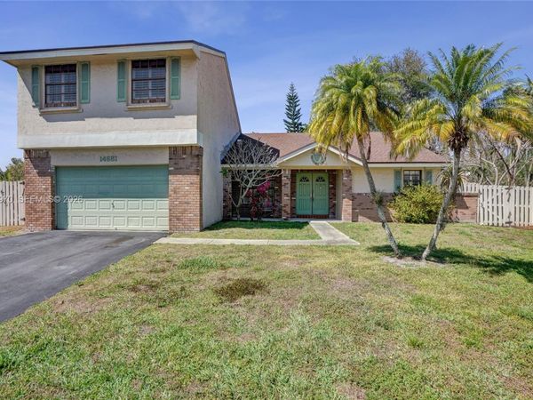 14681 Poplar Hill Ct , Davie, FL 33325