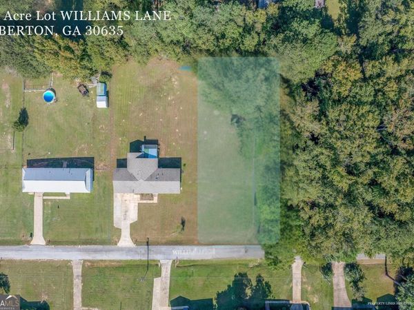 0 Williams Lane, Elberton, GA 30635