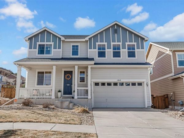 1315 Morningview Lane, Castle Rock, CO 80109