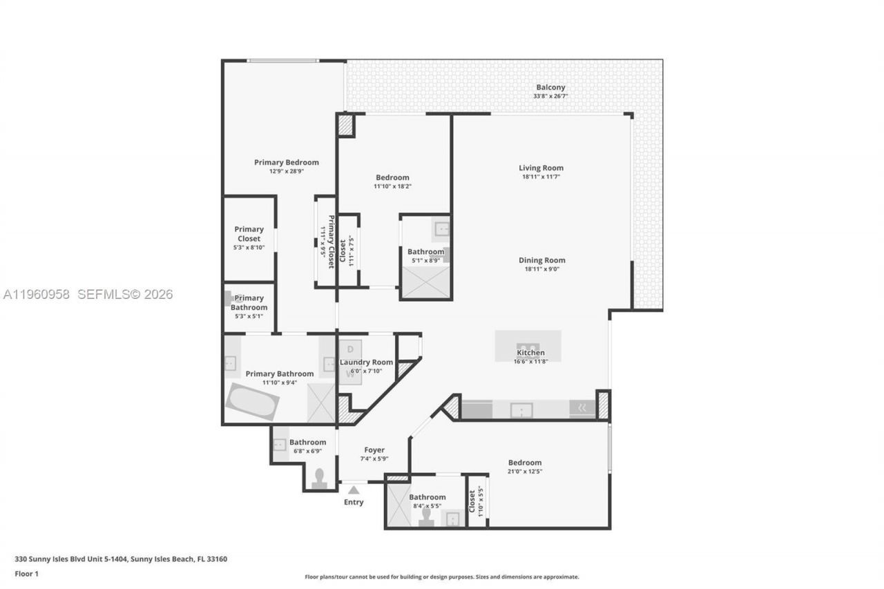 330 Sunny Isles Blvd, Unit 5-907, Sunny Isles Beach, FL 33160 Photo