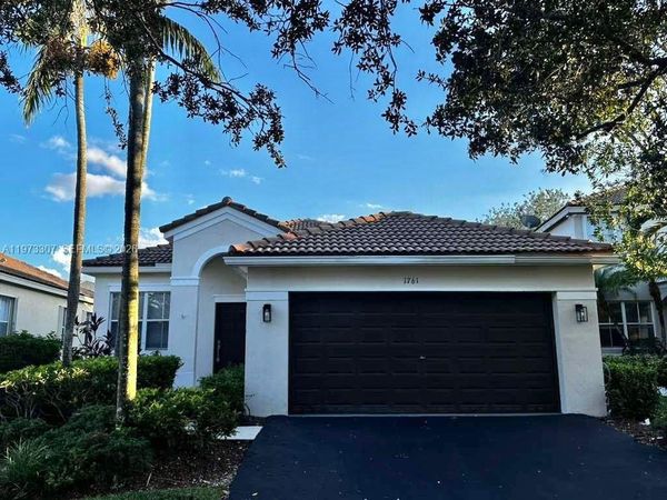 1761 ASPEN LN , Weston, FL 33327