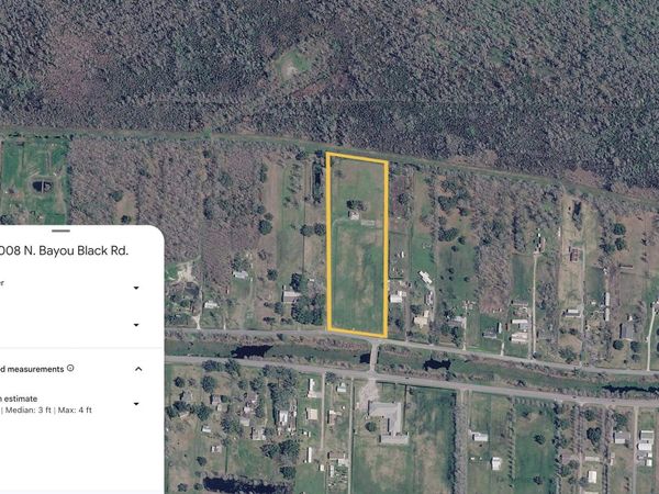 5008 North Bayou Black Drive, Gibson, LA 70356