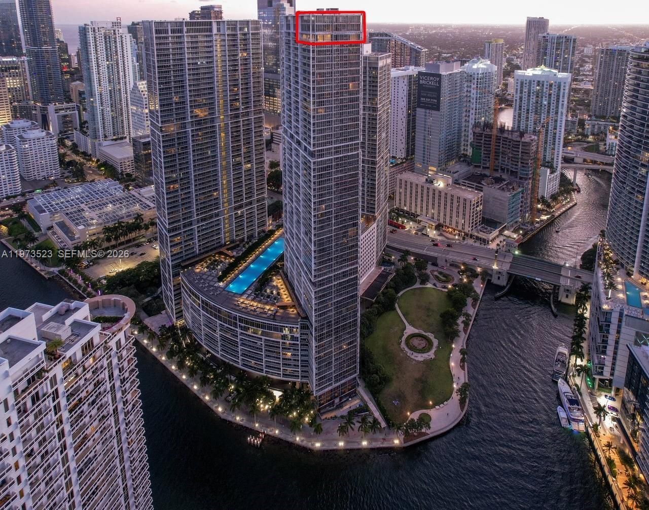 465 Brickell Ave, Unit 5701, Miami, FL 33131 Photo