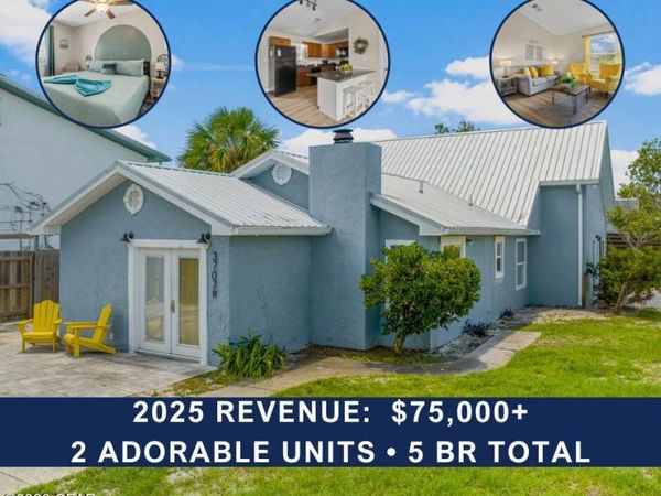 3707 Mystic Street, Unit A & B, Panama City Beach, FL 32408