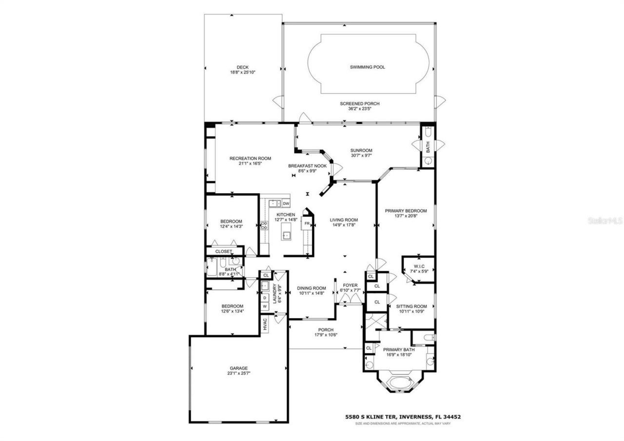 5580 S Kline Terrace , Inverness, FL 34452 Photo