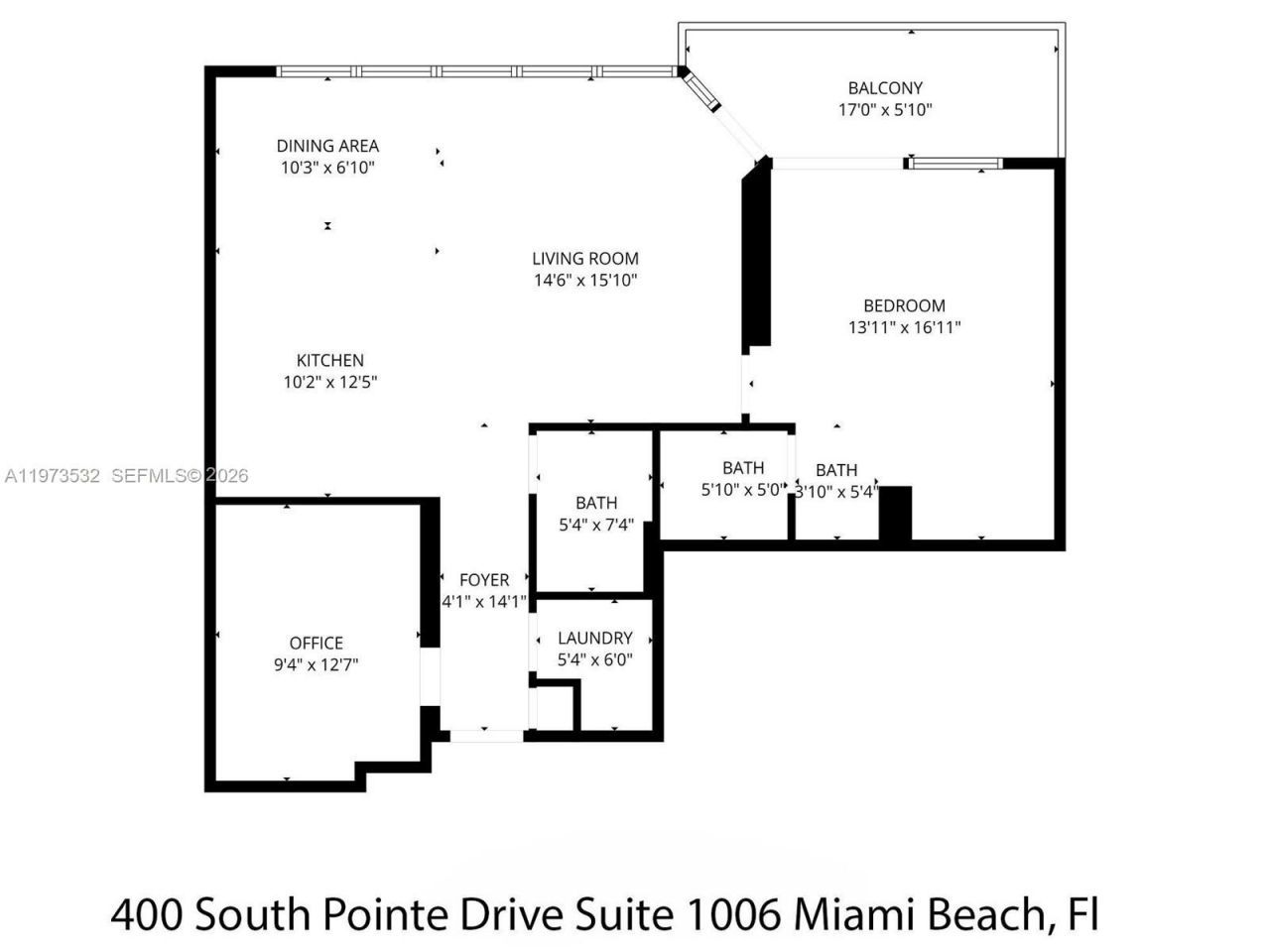 400 S Pointe Dr , Unit 1006, Miami Beach, FL 33139 Photo